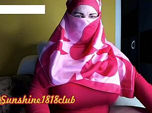 Скрытая камера хиджабе